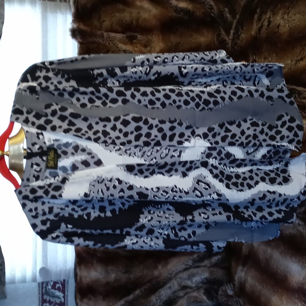 Bob Mackie animal print medium tunic
